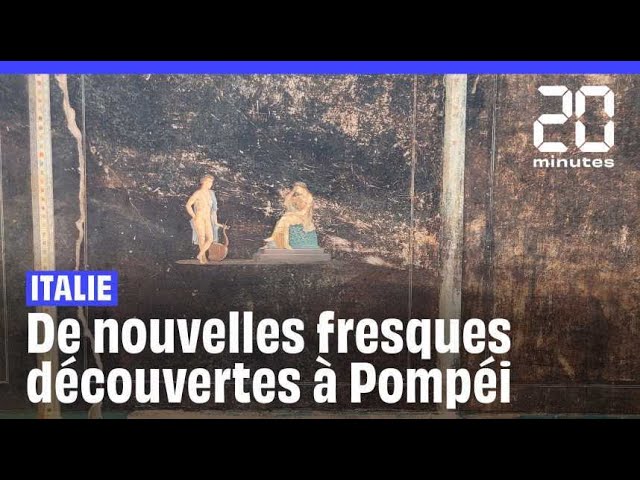 Italie : Découverte à Pompéi de nouvelles fresques inspirées de la guerre de Troie