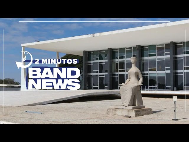 BandNews em 2 Minutos (12/04/24-Tarde) STF forma maioria para ampliar foro de políticos |BandNews TV