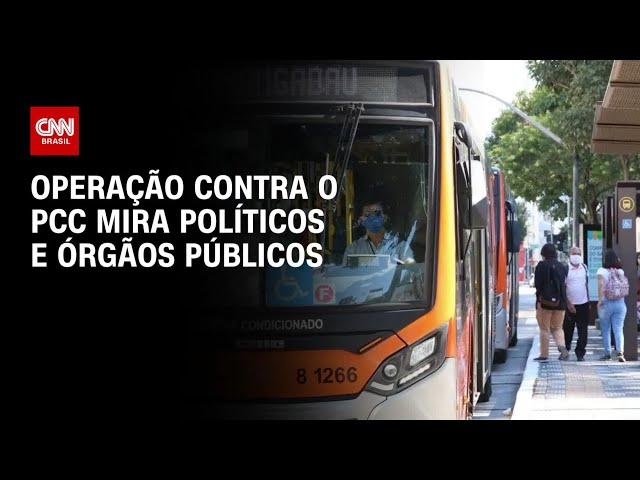 Operação contra o PCC mira políticos e órgãos públicos | BRASIL MEIO-DIA