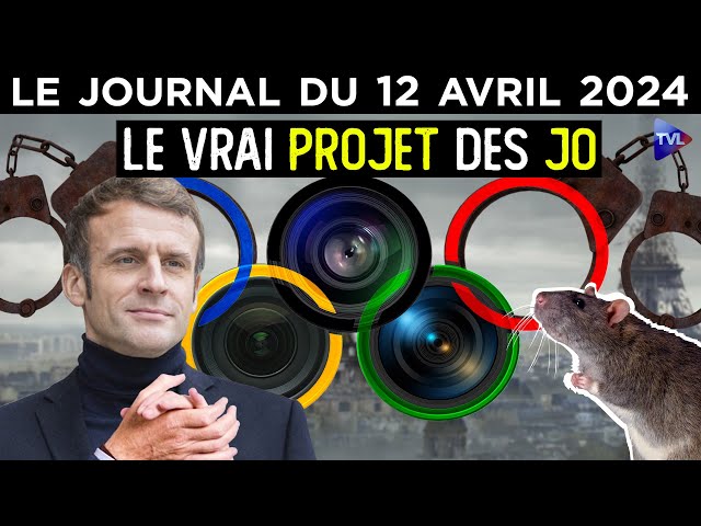 JO : de la surveillance de masse à la fuite de données - JT du vendredi 12 avril 2024