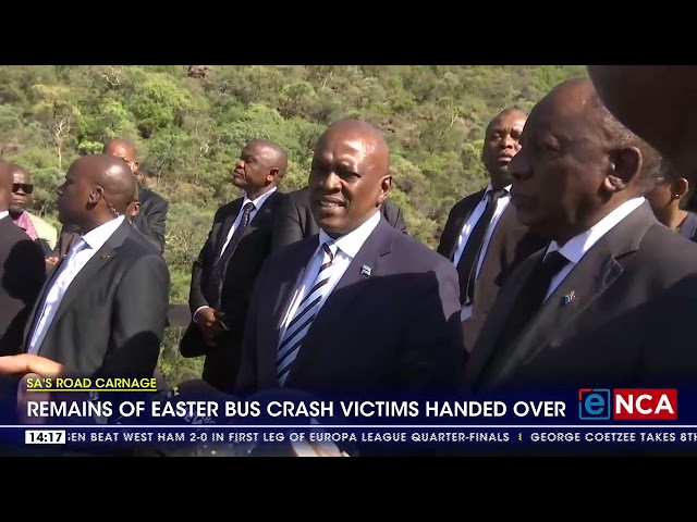 SA's Road Carnage | Remains of Easter bus crash victims handed over