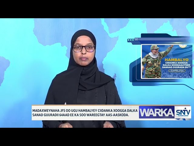 WARKA HABEEN EE Telefishinka Qaranka Soomaaliyeed 12.04.2024