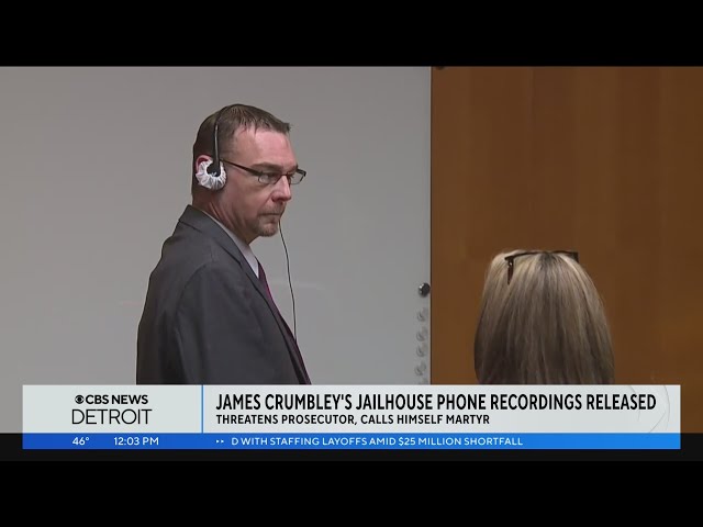 James Crumbley threatens prosecutor, calls himself a martyr in jail calls