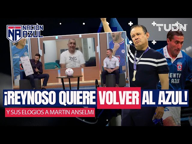  NACIÓN AZUL: El 'Profe' Reynoso en EXCLUSIVA  Julio Zamora y la PREVIA vs Puebla | TUDN