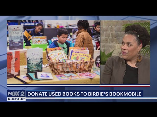 Donate Books to Birdie's Bookmobile
