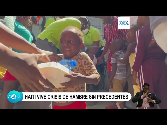 Haití vive crisis de hambre sin precedentes