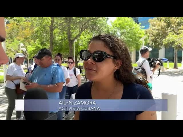 "Que se haga justicia", reclama activista cubana en la audiencia contra Rocha