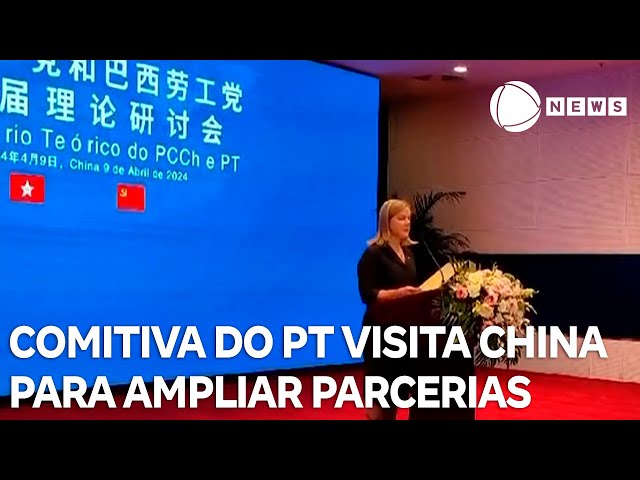 Comitiva do PT visita China para ampliar parcerias