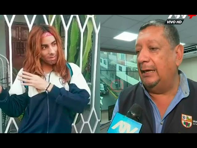 Surco: Policía captura a sujeto vestido de escolar que corría sospechosamente