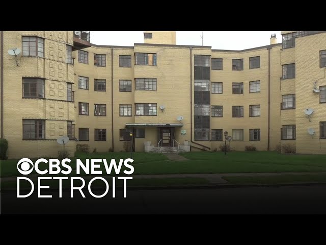 ⁣Detroit residents protest living conditions in Palmer Woods neighborhood