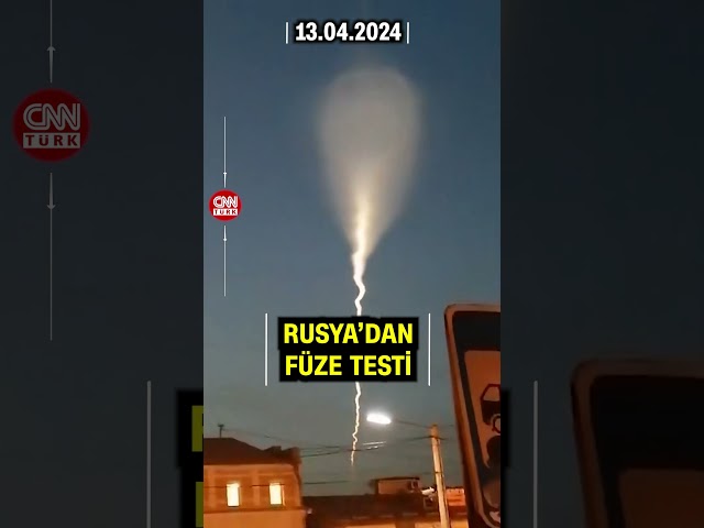 Rusya Dünya Savaşına mı Hazırlanıyor? Rusya'dan Kıtalararası Balistik Füze Testi! #Shorts