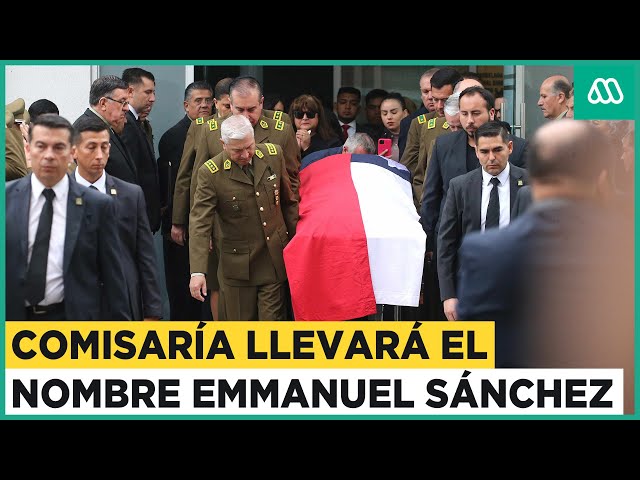 Comisaría de Quinta Normal llevará el nombre del mayor Emmanuel Sánchez