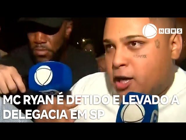 MC Ryan é detido e levado a delegacia em São Paulo