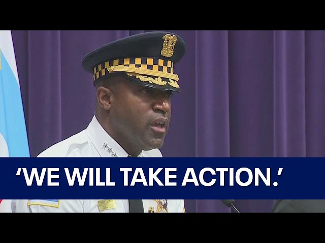 ⁣Chicago's top cop urges patience in Dexter Reed case, outlines strategies to combat rising robb