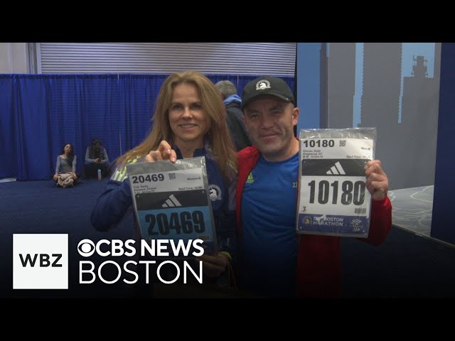 ⁣Marathon excitement in Boston as city welcomes runners from around the world
