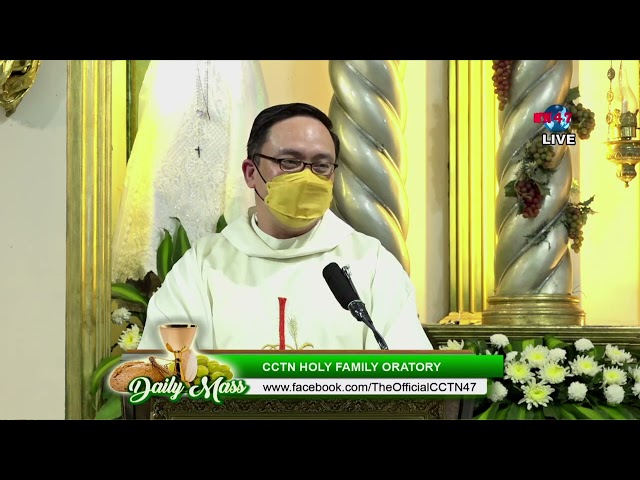 13 APRIL 2023 -  HOMILY by Rev.  Fr.  Jesper John Petralba