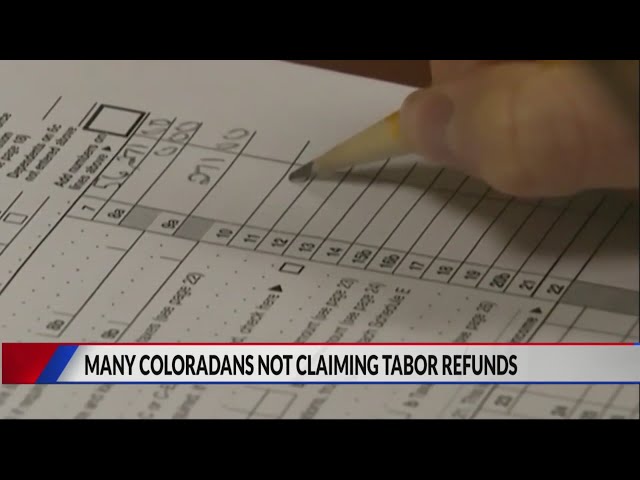⁣Nearly half of Coloradans haven't claimed TABOR refund