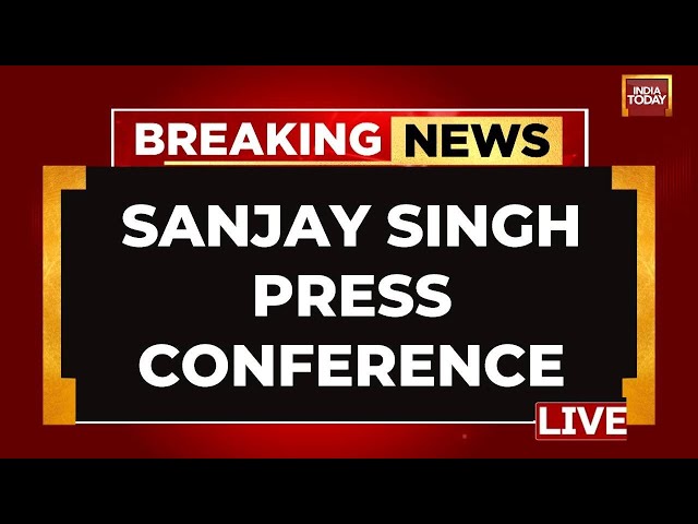 LIVE: AAP Leader Sanjay Singh Press Conference LIVE | Liquor Scam In Delhi | Lok Sabha Election