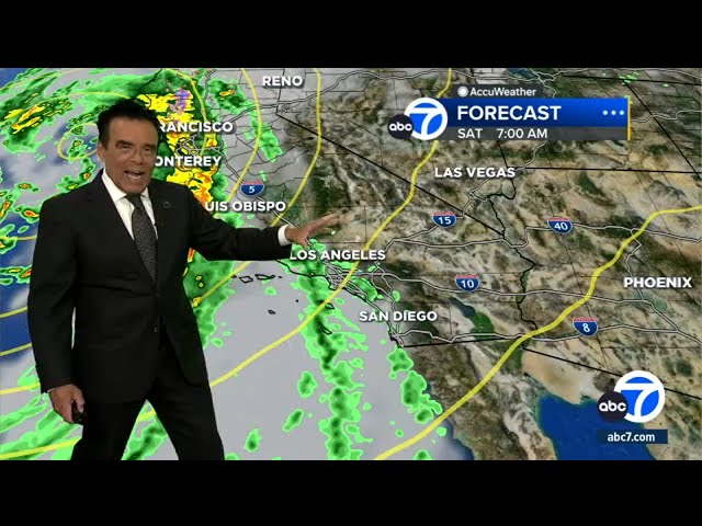 ⁣How much rain will SoCal see this weekend? ABC7's Danny Romero breaks down the rain totals