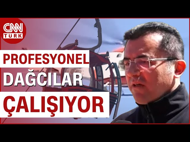 Mahsur Kalanlar Böyle Kurtarılıyor! Antalya Teleferik Kazasında Kurtarma Operasyonu | CNN TÜRK