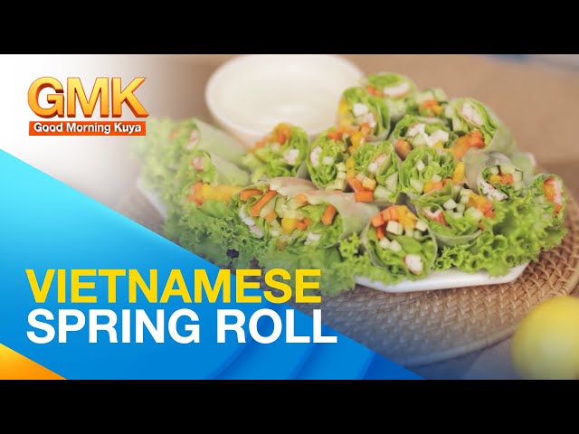 ⁣Healthy Vietnamese Spring Roll: mabilis gawin, masarap pa! | Cook Eat Right