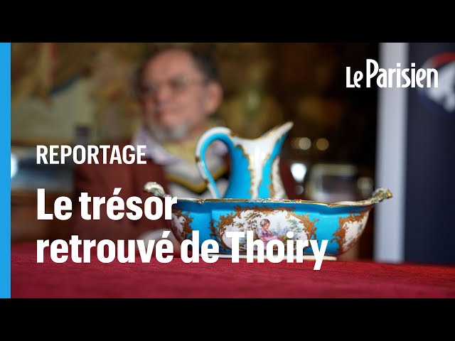 ⁣37 ans après, le comte de La Panouse retrouve le trésor du château de Thoiry