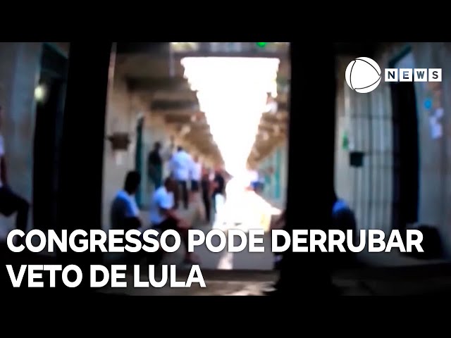 Congresso pode derrubar veto de Lula sobre "saidinhas"