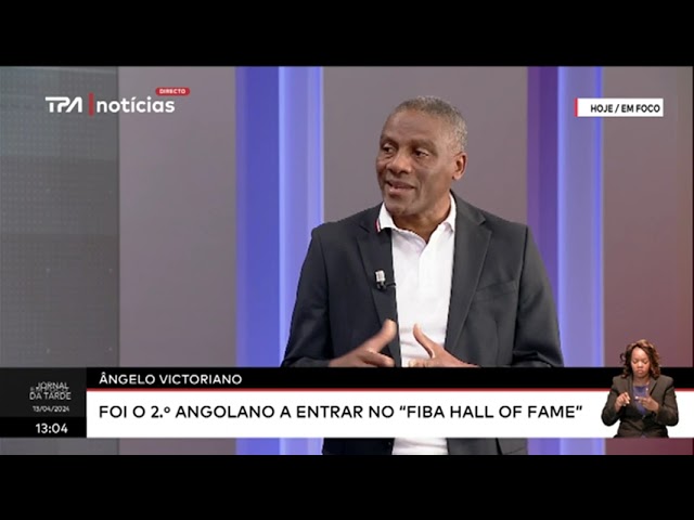 Ângelo Victoriano - Foi o 2º angolano a entrar no "FIBA Hall Of Fame"