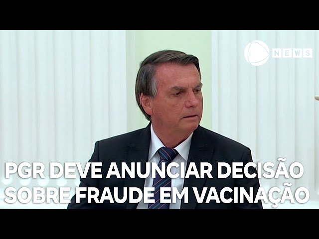 PGR deve se manifestar até a semana que vem se denuncia Bolsonaro em caso de fraude em vacinação