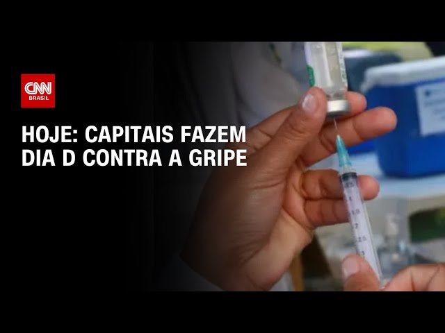 Hoje: capitais fazem dia D contra a gripe | AGORA CNN