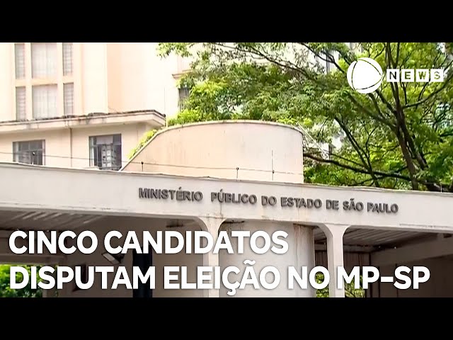 Cinco candidatos disputam eleição no Ministério Público de São Paulo