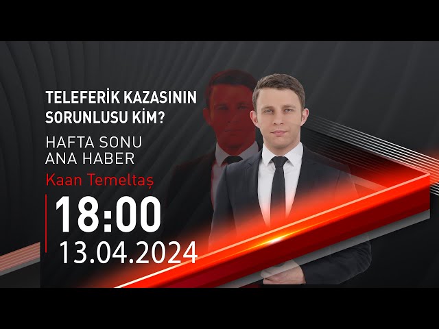  #CANLI | Kaan Temeltaş ile Hafta Sonu Ana Haber | 13 Nisan 2024 | HABER #CNNTÜRK