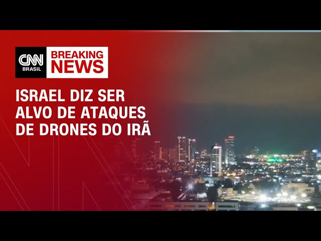 Israel afirma ser alvo de ataques de drones de Irã | AGORA CNN