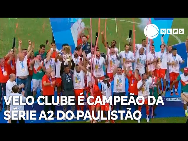 Velo Clube é pela primeira vez campeão da série A2 do Paulistão