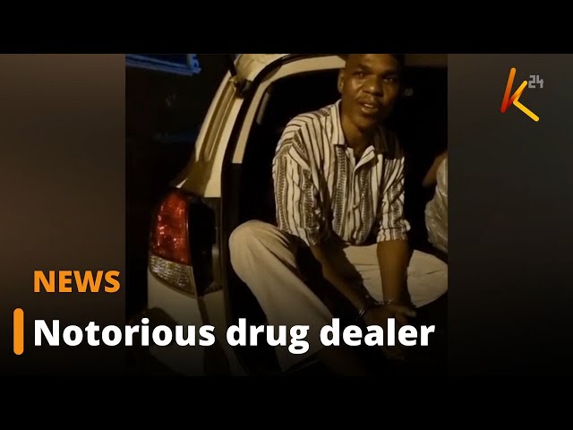 ⁣Detectives in Mombasa arrest a notorious drug trafficker