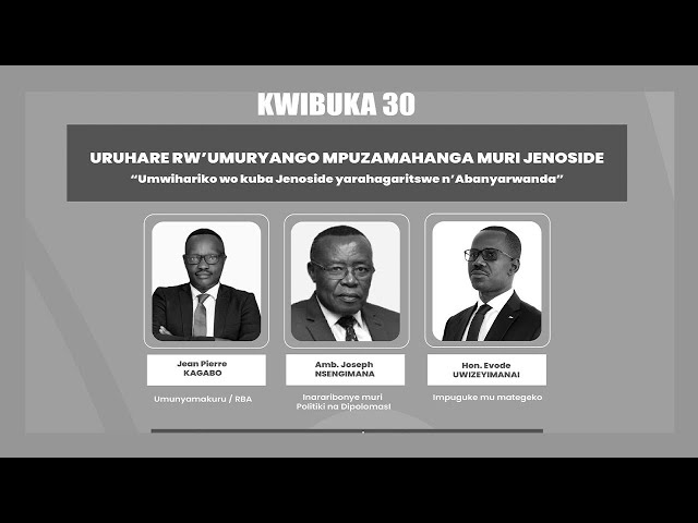 ⁣#Kwibuka30: Uruhare rw'umuryango mpuzamahanga muri Jenoside yakorewe Abatutsi