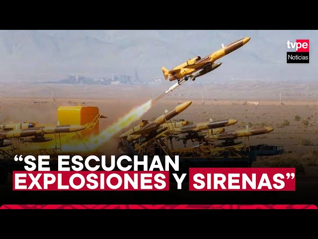 Resuenan explosiones y sirenas de alerta en Jerusalén