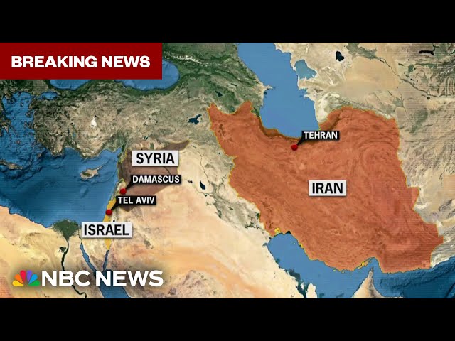 BREAKING: More than 100 Iranian attack drones launched toward Israel | NBC News