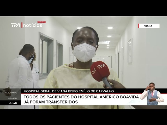 ⁣Hospital Geral de Viana Bispo Emílio de Carvalho - Todos os pacientes do Hospital Américo...