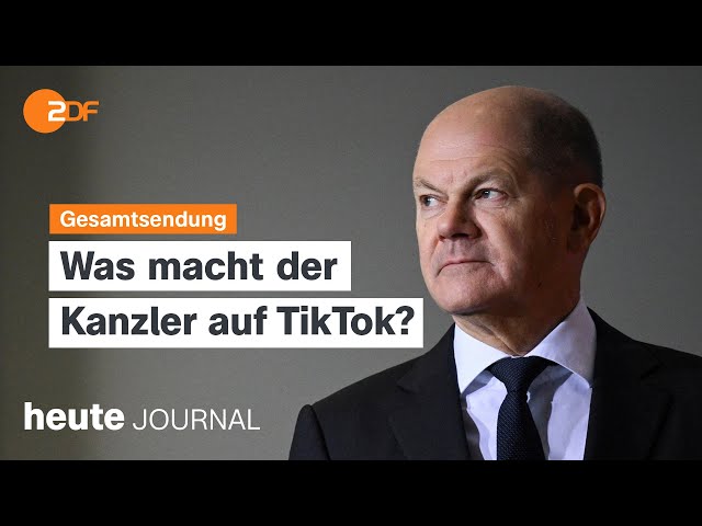 heute journal vom 13.04.2024 Iran greift Israel an, Scholz auf TikTok, Entführungen in Nigeria