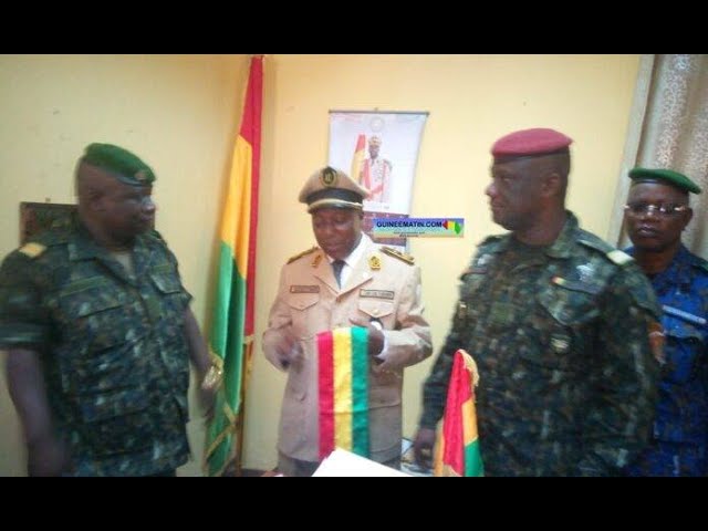 Kissidougou : le LCL Lamine Camara passe la main au nouveau préfet, le Colonel Charles Kolipé Lamah
