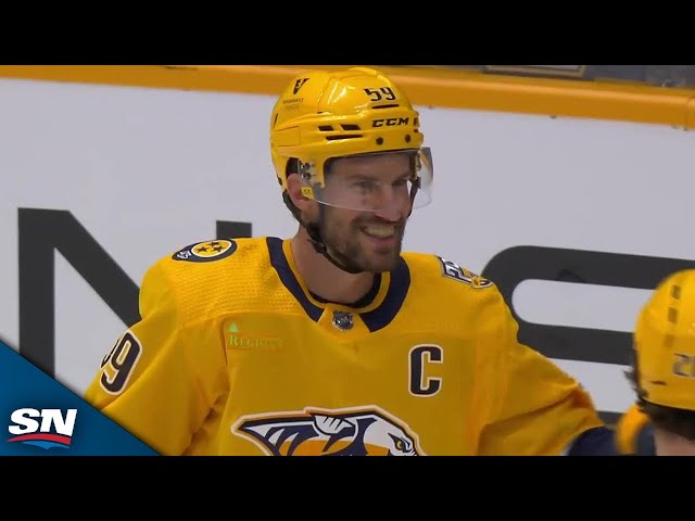 ⁣Predators' Roman Josi Shows Patience For Unreal Move And Goal