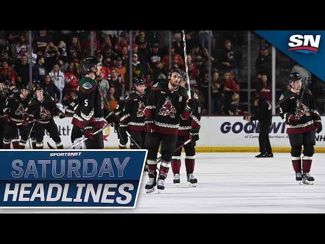 ⁣Saturday Headlines: Desire To Announce Coyotes' Move This Week