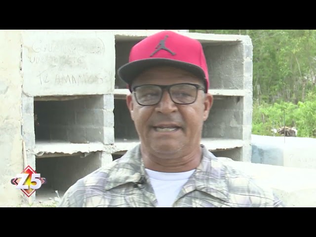 ⁣Crean cementerio improvisado en La Caleta | Zona 5