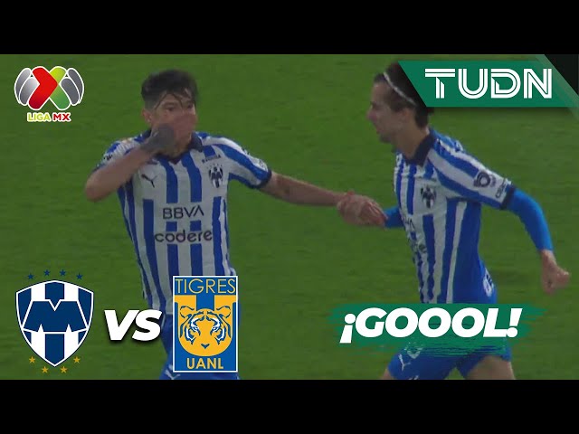 ¡NO SE RINDEN! Arteaga RECORTA el marcador | Monterrey 2-3 Tigres | CL2024 - Liga Mx J15 | TUDN