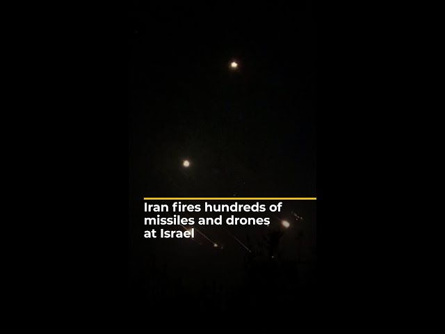 Iran launches direct attack on Israel | AJ #shorts