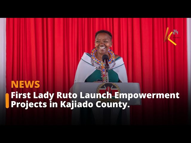⁣First Lady Ruto and Hon. Sankaire Launch Empowerment Projects in Kajiado County.