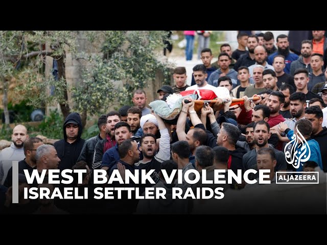 Palestinian man killed in Israeli settler raids in occupied West Bank