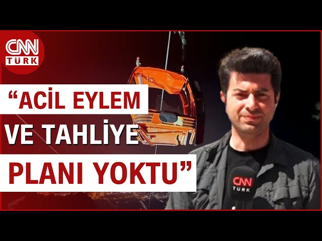 İşte Feci Teleferik Kazasının Ön Raporu: “Acil Eylem ve Tahliye Planı Yoktu” | CNN TÜRK