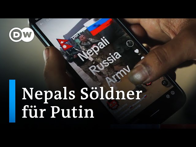⁣Warum Nepalesen auf Seiten Russlands gegen die Ukraine kämpfen | DW Reporter